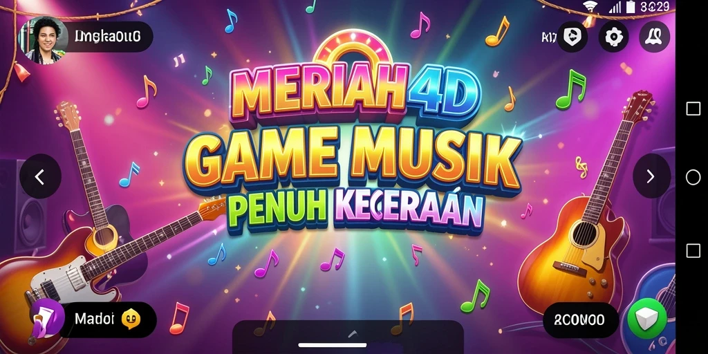 Tampilan menarik dari gameplay MERIAH4D yang seru.