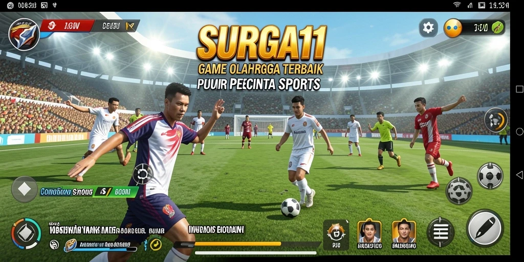 Tampilan gameplay SURGA11 yang menarik dan dinamis.