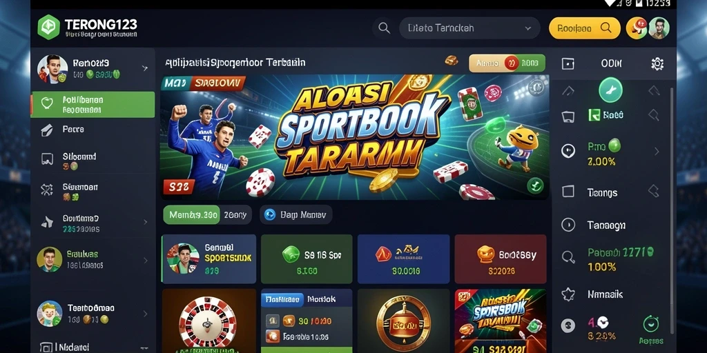 Tampilan antarmuka aplikasi TERONG123 yang menarik dan interaktif.